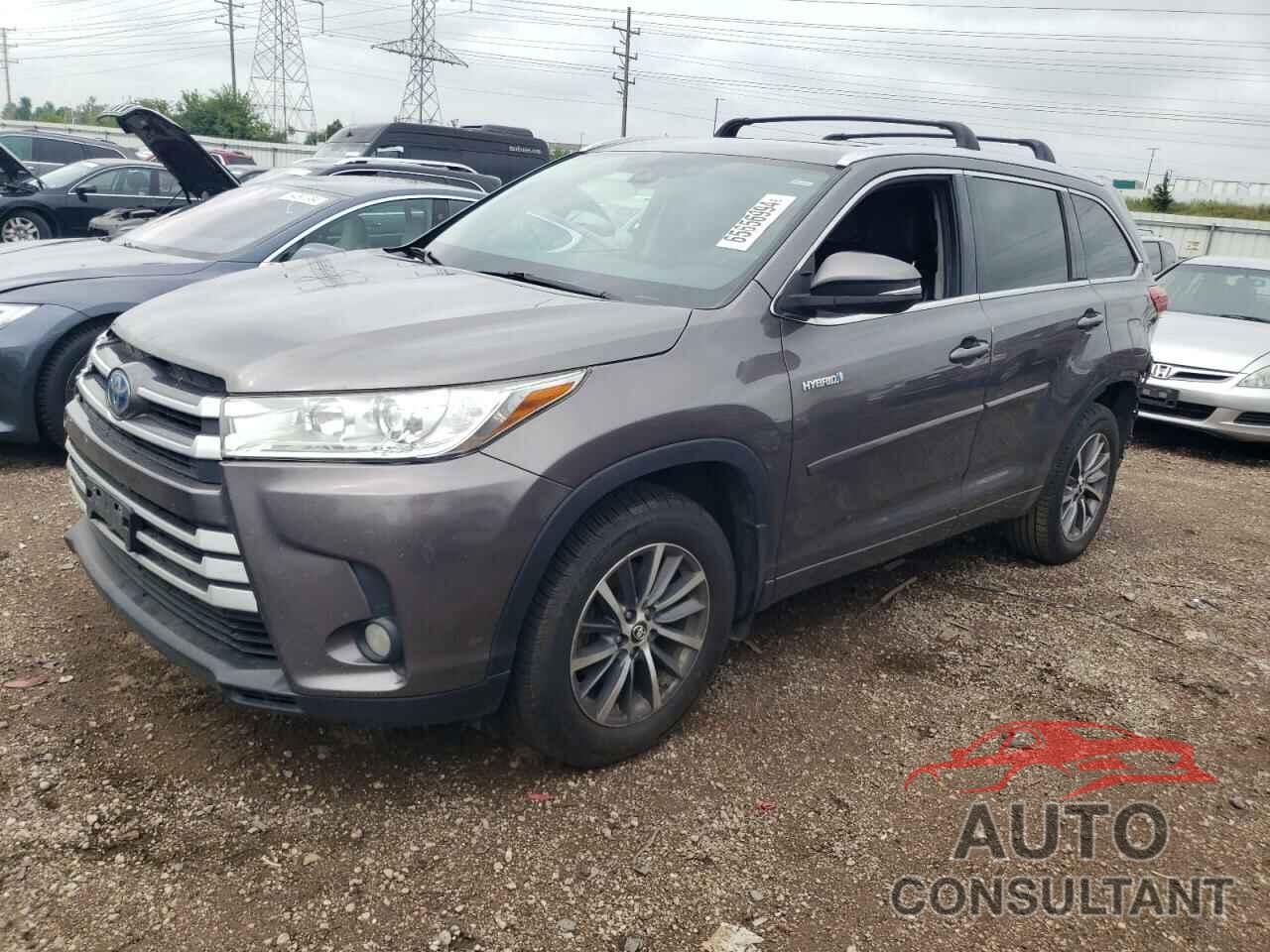 TOYOTA HIGHLANDER 2017 - 5TDJGRFH8HS031278