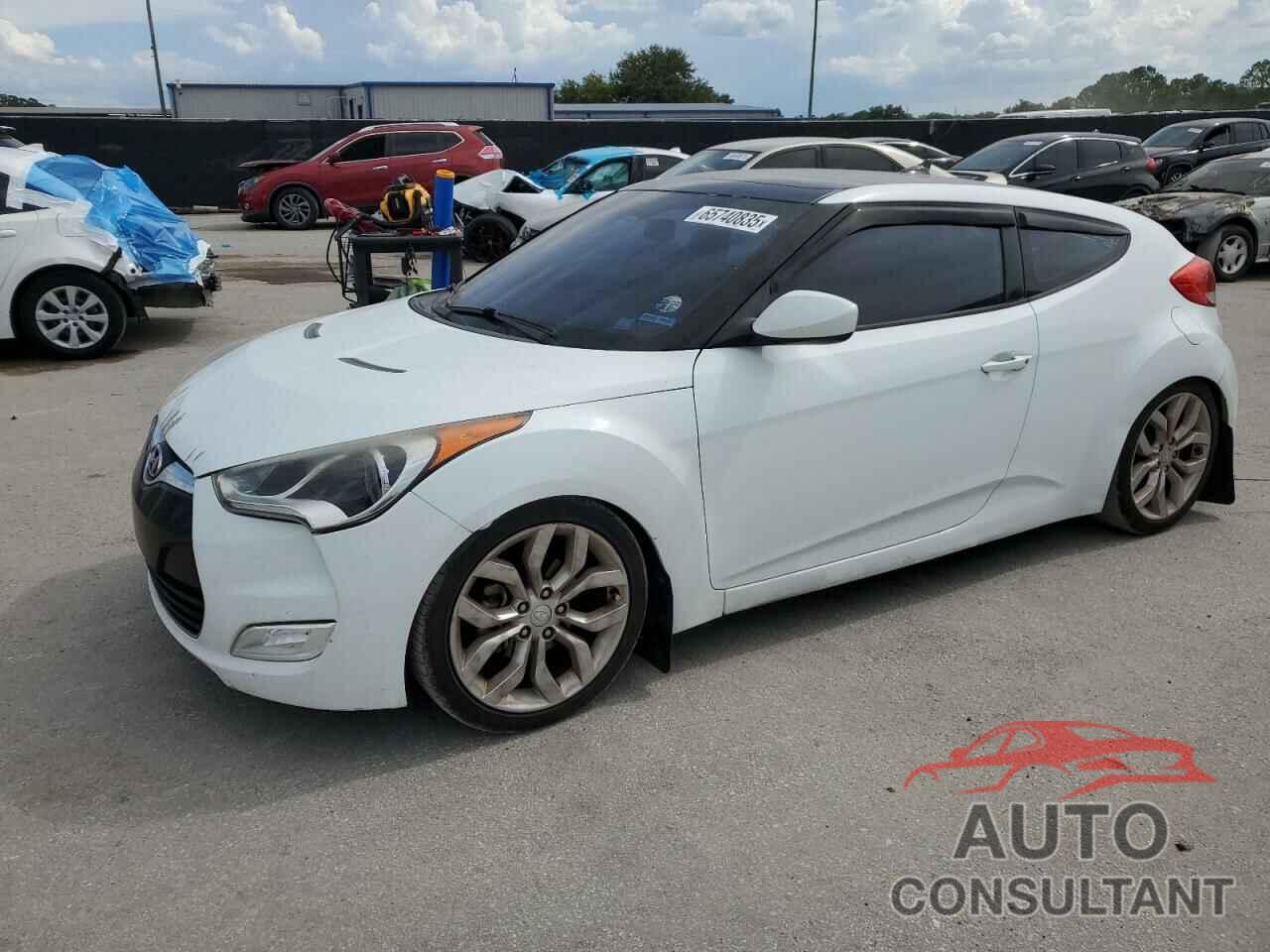 HYUNDAI VELOSTER 2013 - KMHTC6AD8DU091361