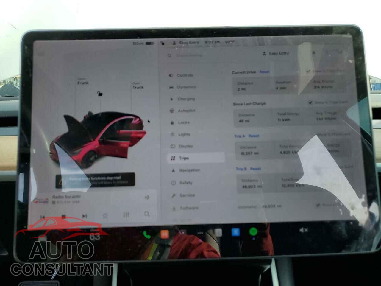 TESLA MODEL 3 2018 - 5YJ3E1EA4JF035357