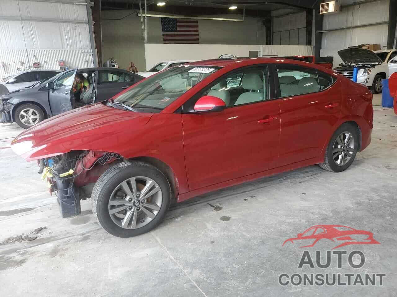 HYUNDAI ELANTRA 2017 - KMHD84LF8HU246277