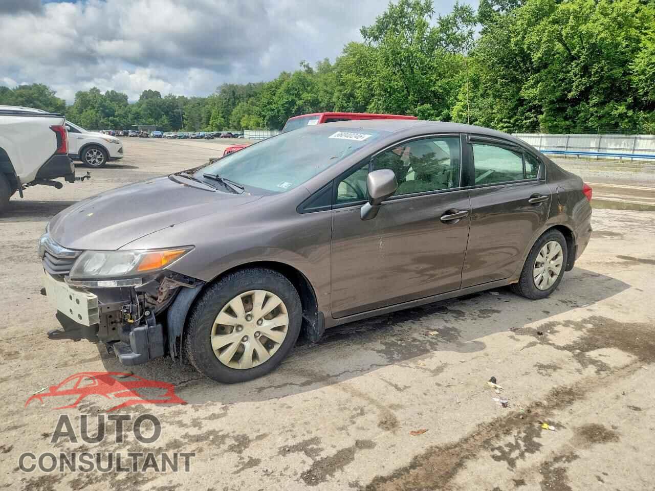 HONDA CIVIC 2012 - 19XFB2F51CE370663