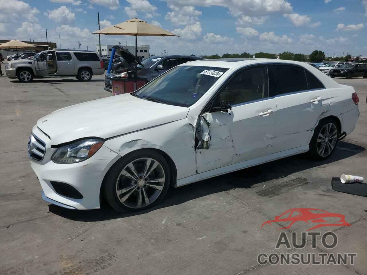 MERCEDES-BENZ E-CLASS 2016 - WDDHF5KB9GB280504