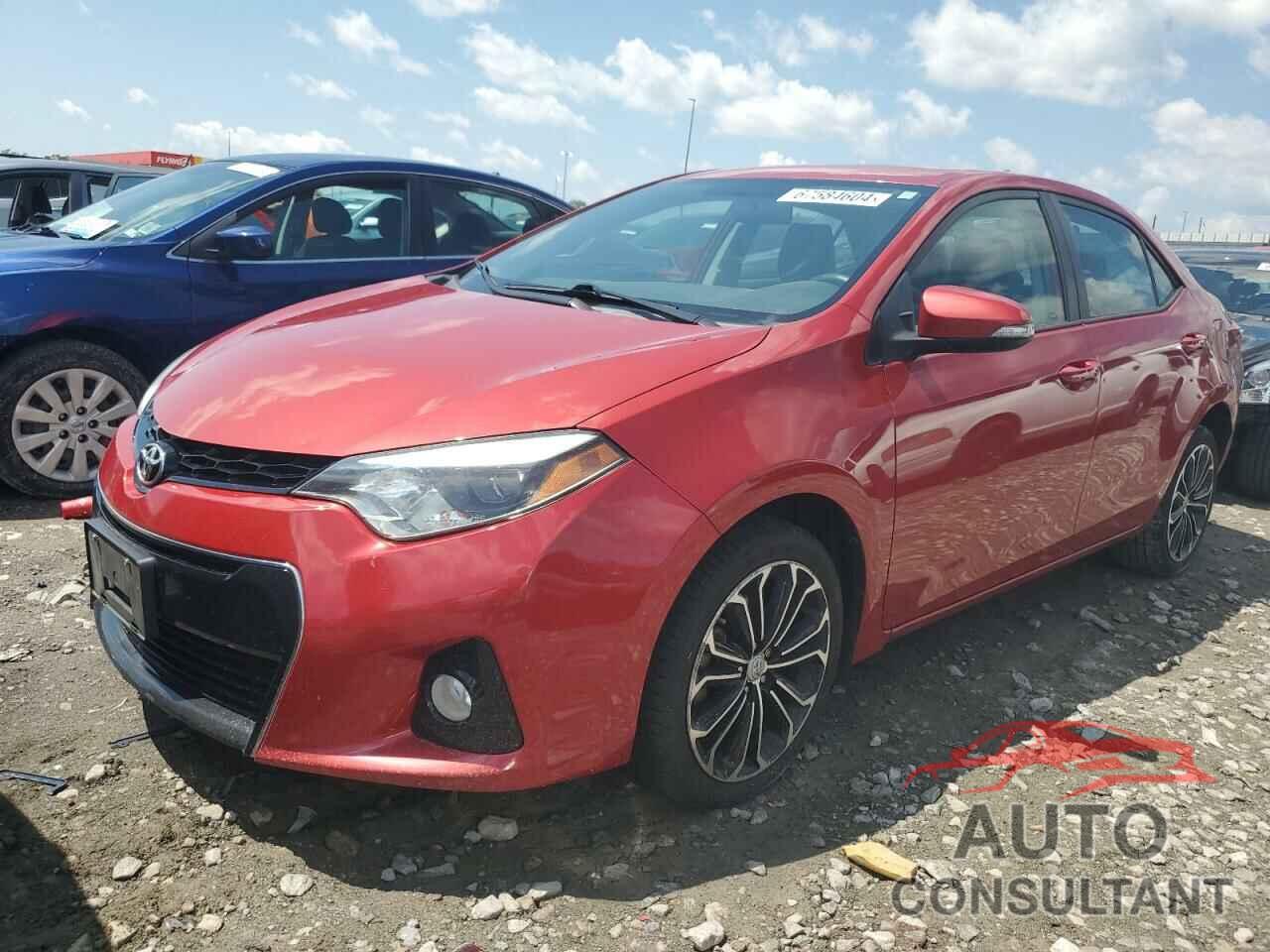 TOYOTA COROLLA 2016 - 5YFBURHE2GP492032