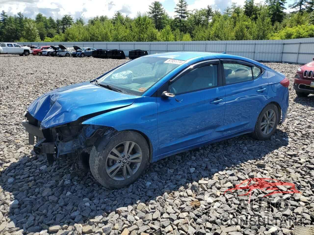 HYUNDAI ELANTRA 2018 - 5NPD84LF4JH240853