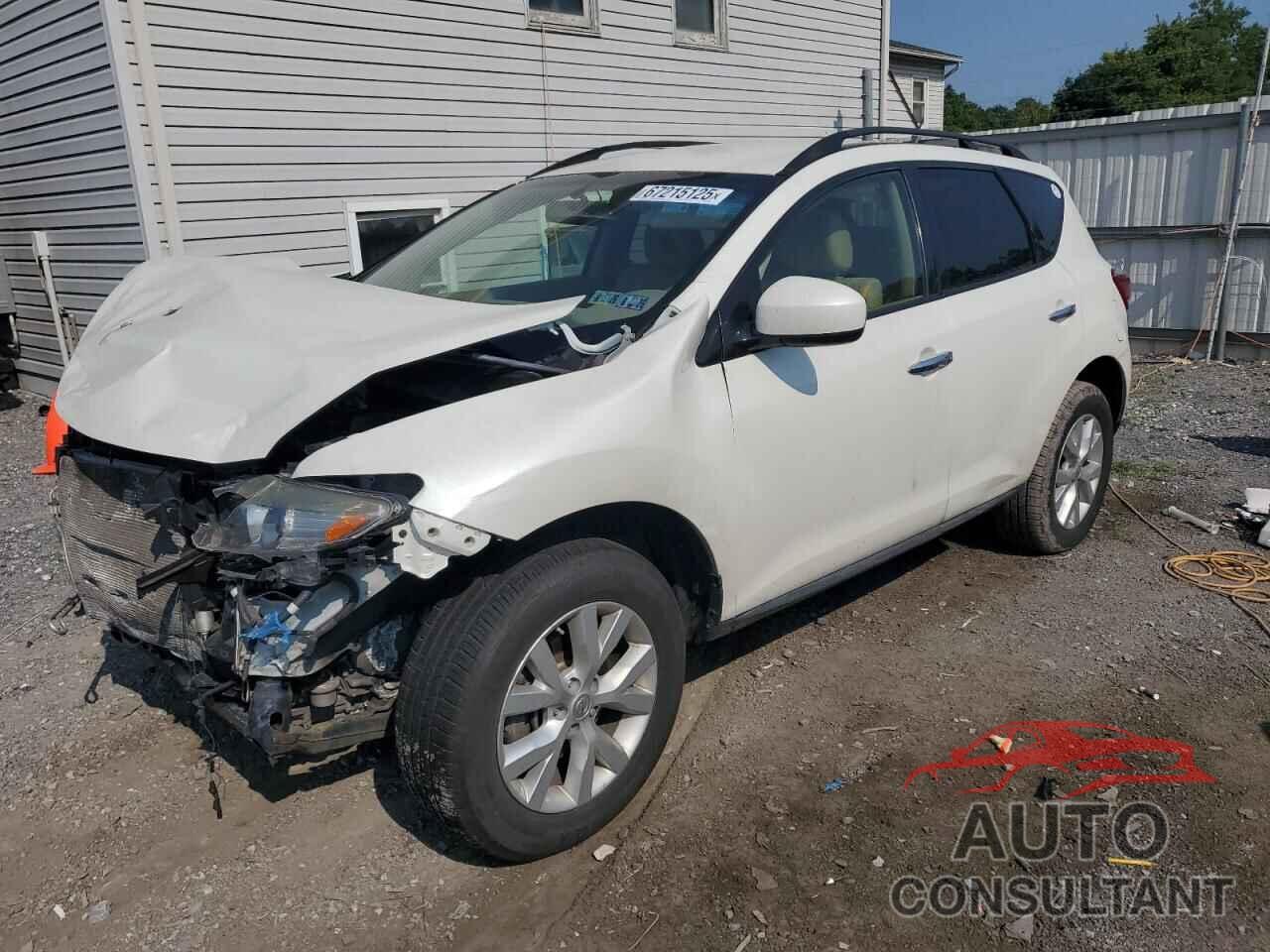 NISSAN MURANO 2014 - JN8AZ1MW9EW500665