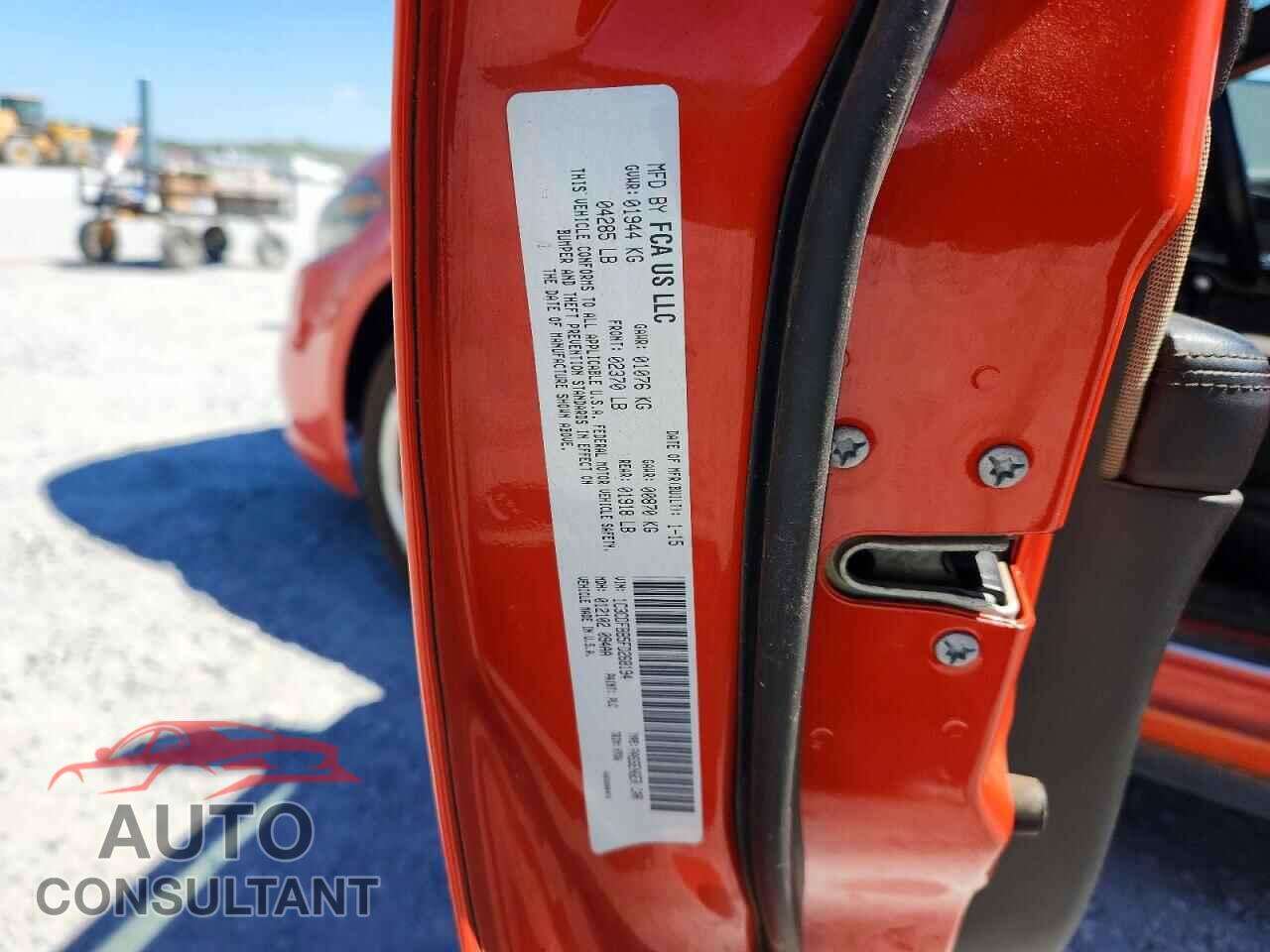 DODGE DART 2015 - 1C3CDFBB5FD268194
