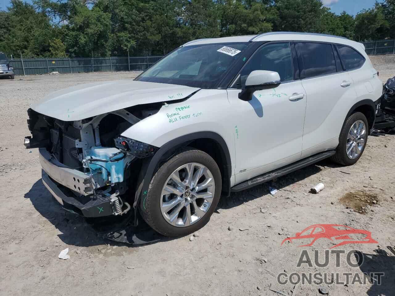 TOYOTA HIGHLANDER 2023 - 5TDXBRCH4PS584344