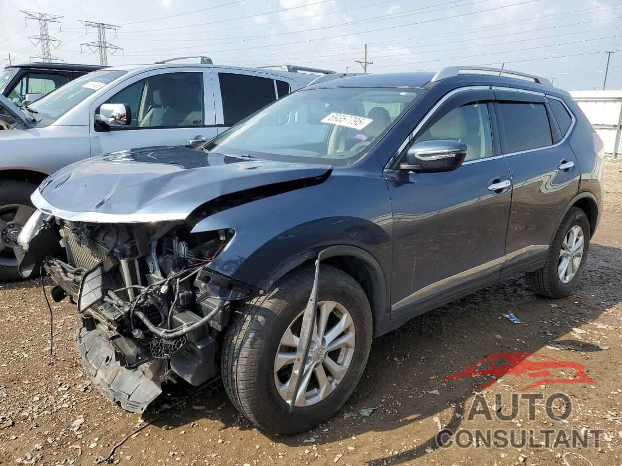 NISSAN ROGUE 2016 - KNMAT2MV9GP672301