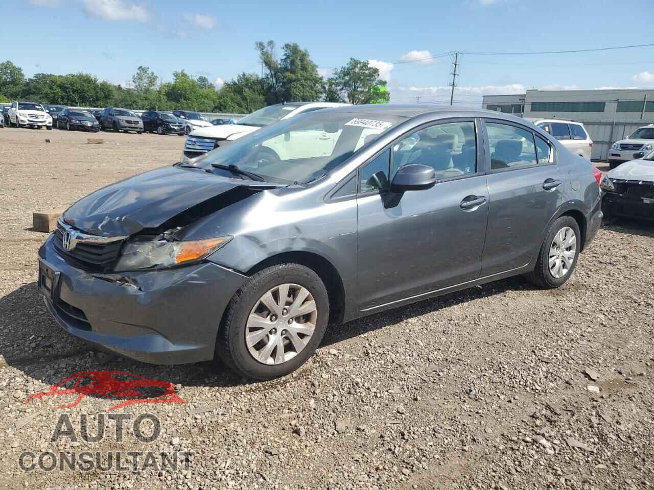 HONDA CIVIC 2012 - 19XFB2F54CE065643