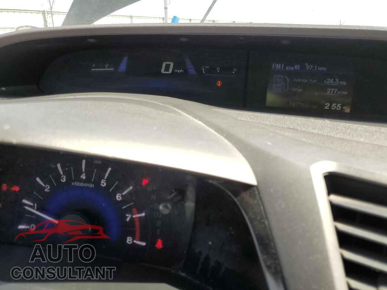 HONDA CIVIC 2012 - 2HGFB2F5XCH566963