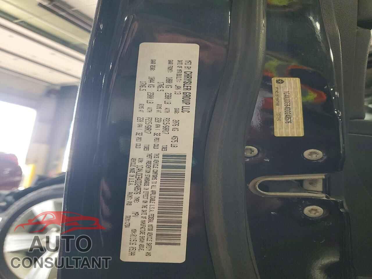 JEEP COMPASS 2013 - 1C4NJDEB4DD248576