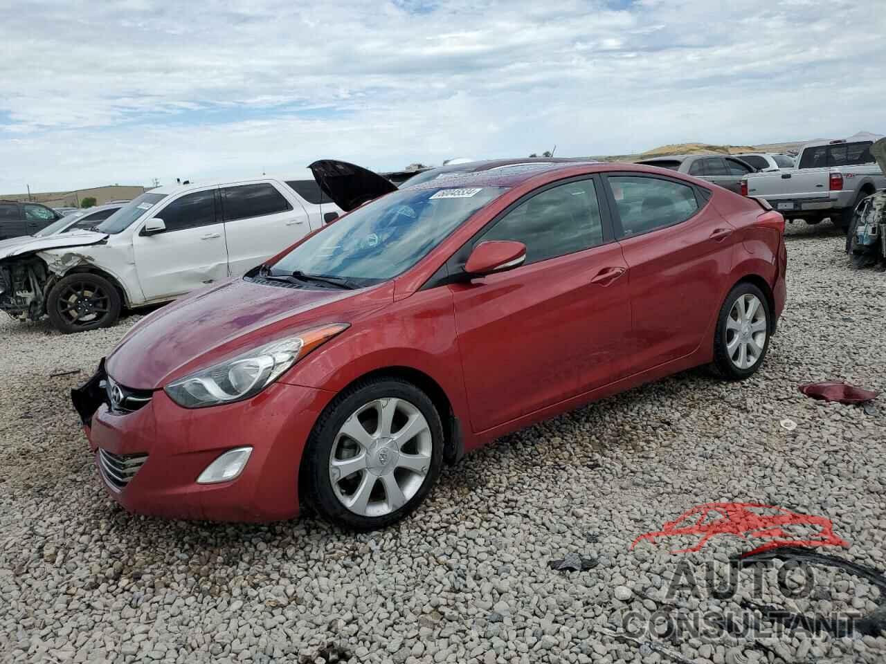 HYUNDAI ELANTRA 2013 - 5NPDH4AE4DH219936