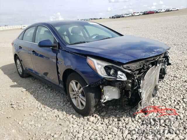 HYUNDAI SONATA 2017 - 5NPE24AFXHH533501