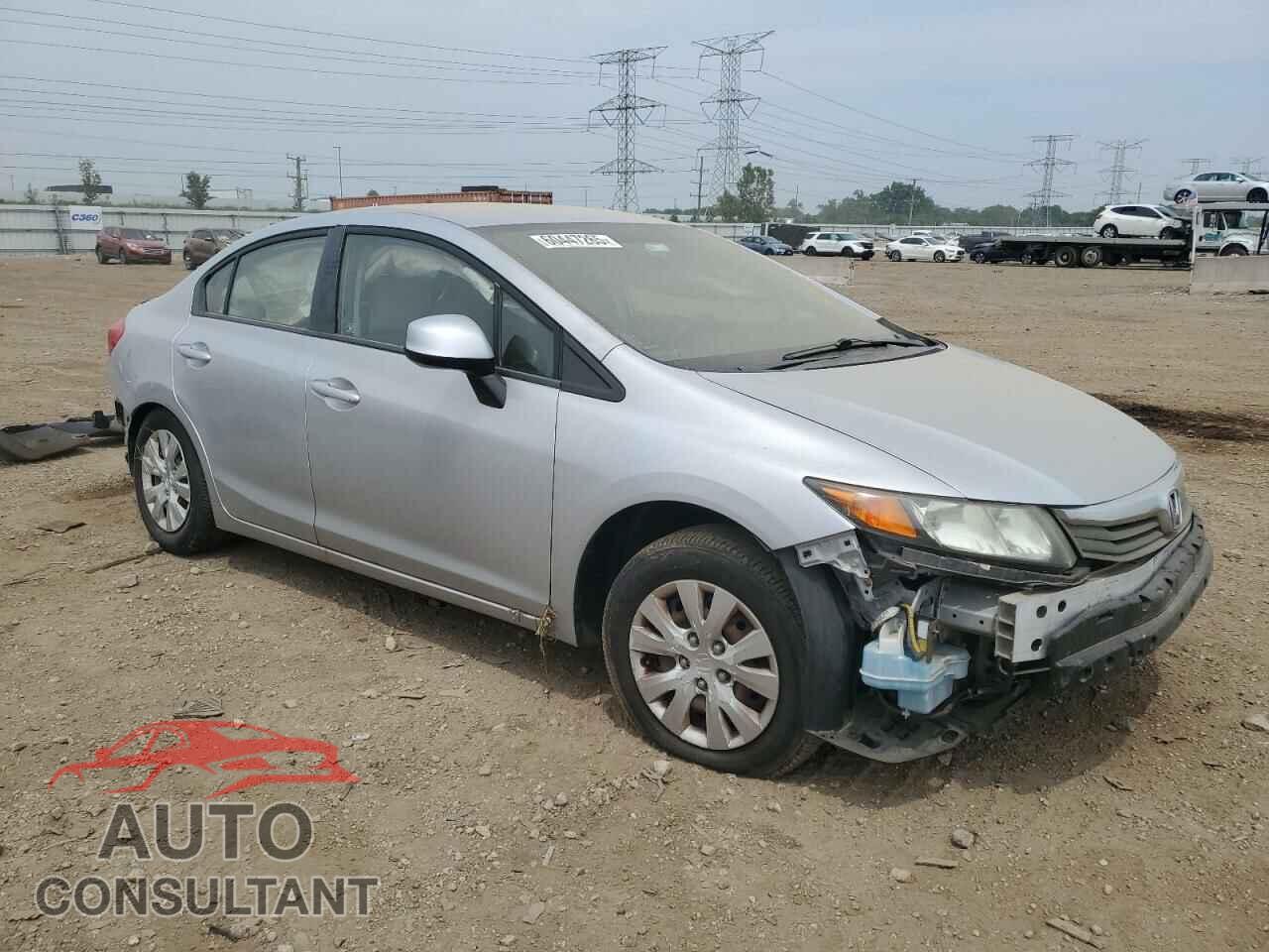 HONDA CIVIC 2012 - 19XFB2F55CE072732