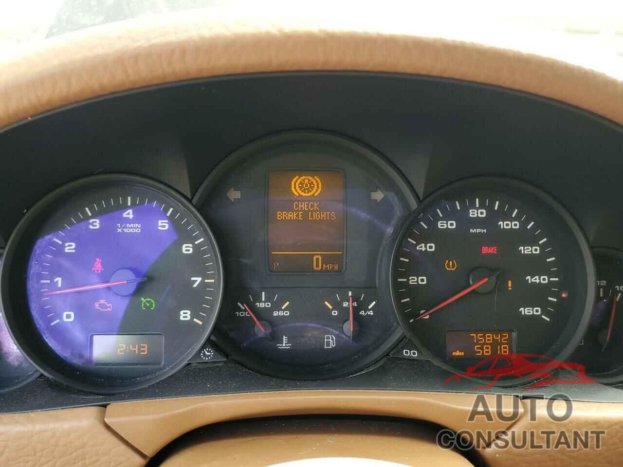 PORSCHE CAYENNE 2009 - WP1AA29P29LA04011