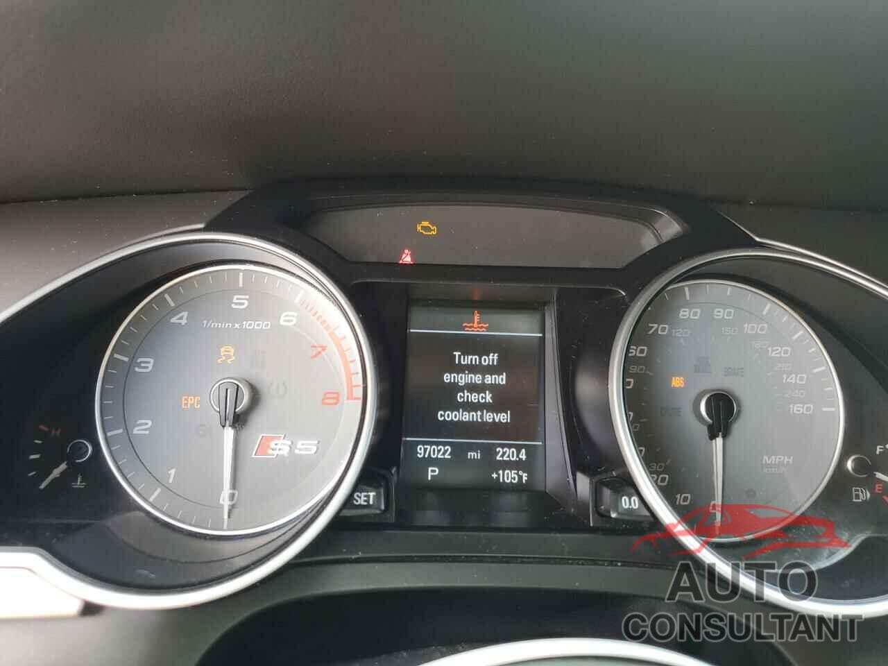 AUDI S5/RS5 2014 - WAUCGAFRXEA068728
