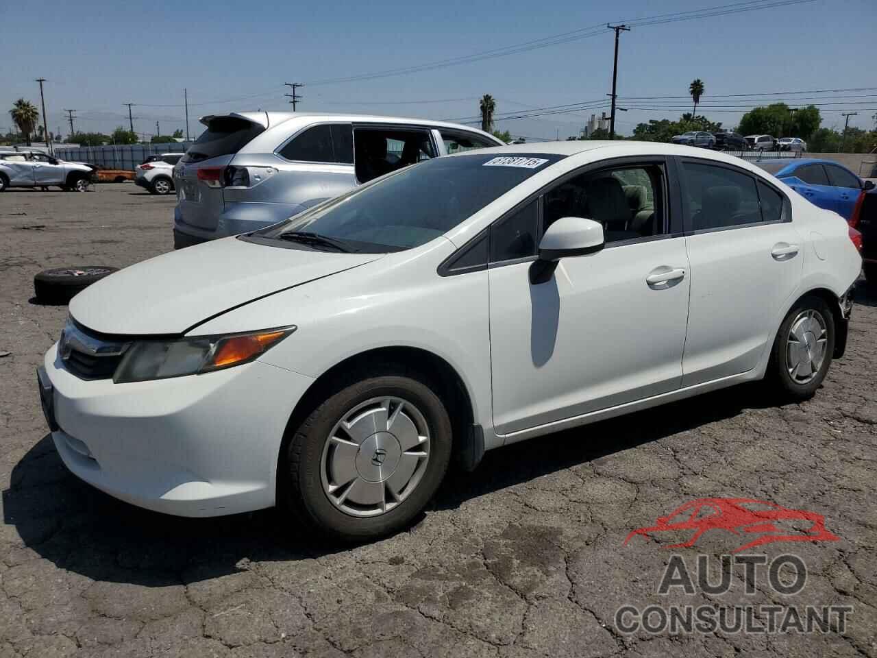 HONDA CIVIC 2012 - 2HGFB2F60CH554264