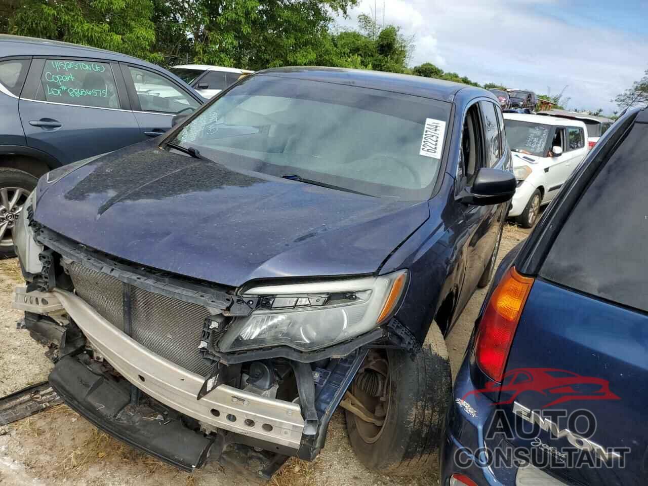 HONDA PILOT 2016 - 5FNYF5H10GB040358