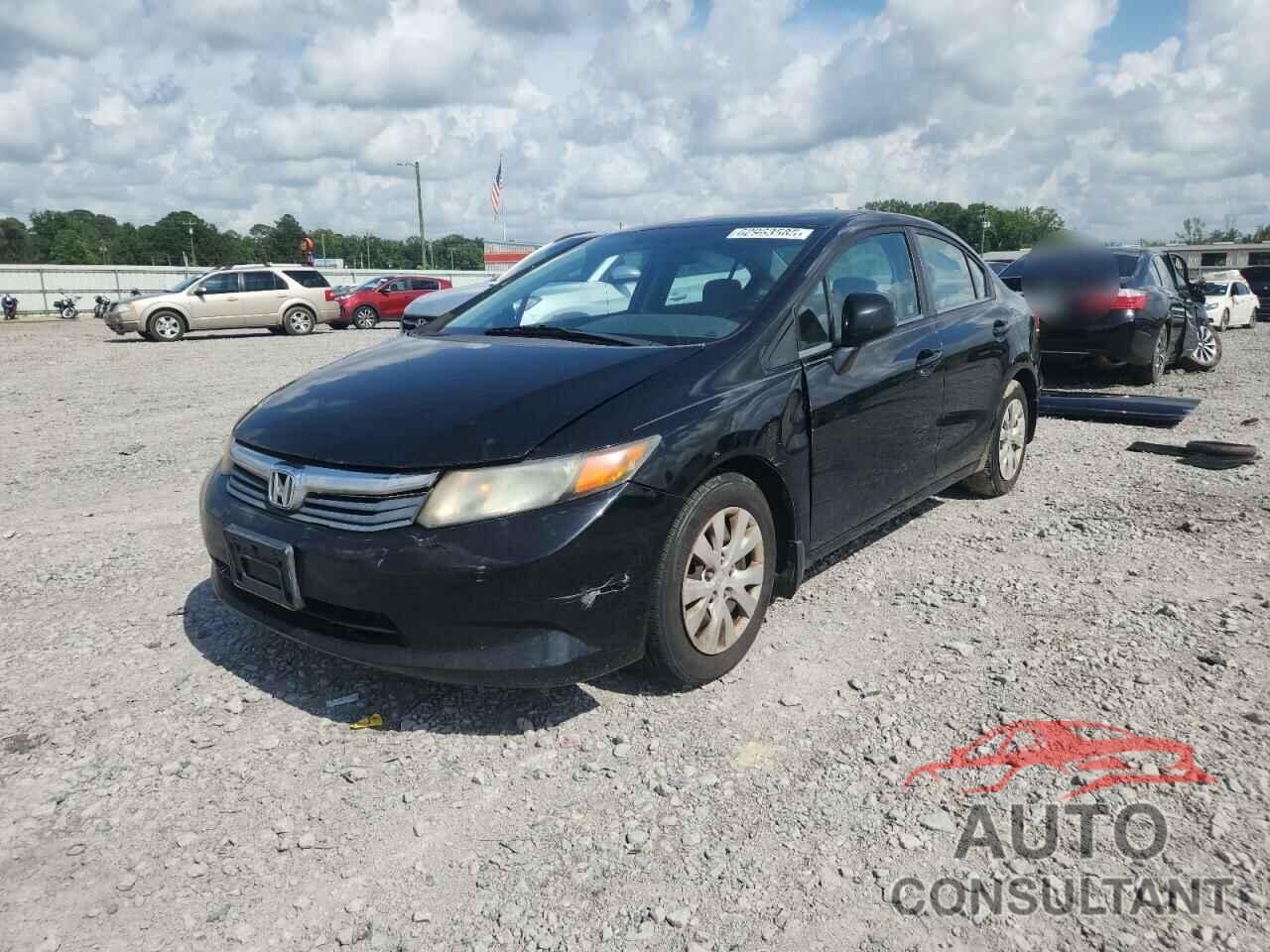 HONDA CIVIC 2012 - 19XFB2F52CE024766