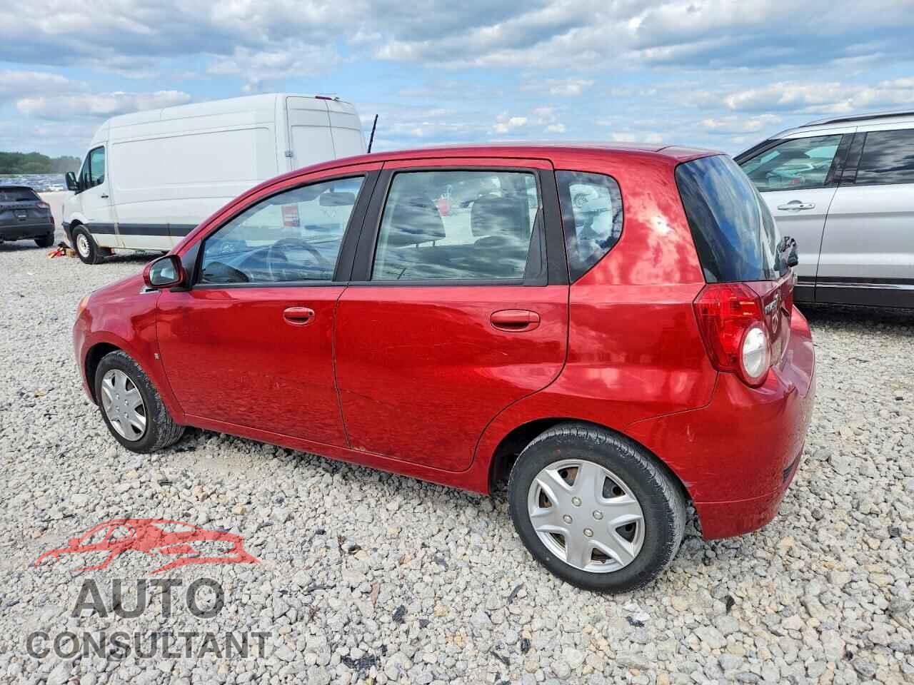 CHEVROLET AVEO 2009 - KL1TD66E29B649802