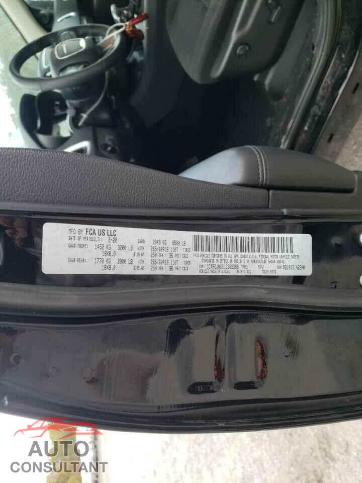 DODGE DURANGO 2020 - 1C4RDJAG6LC309388