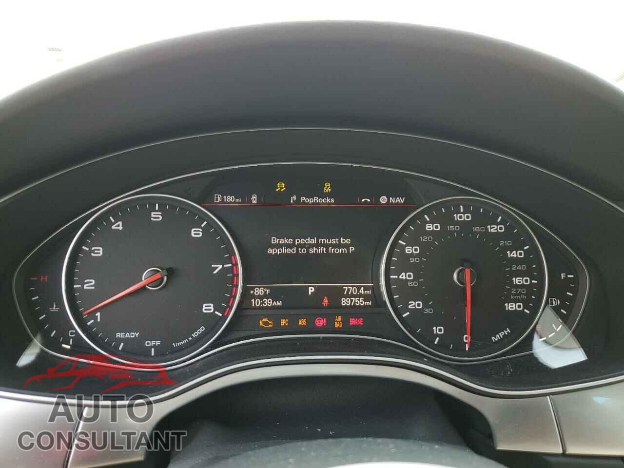 AUDI A6 2016 - WAUGFAFC9GN022352