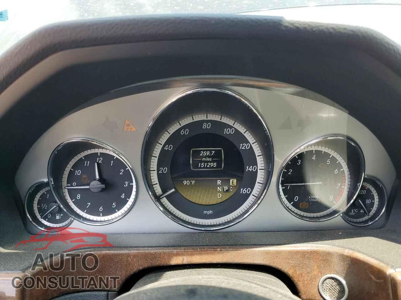 MERCEDES-BENZ E-CLASS 2012 - WDDHF8JB4CA596279