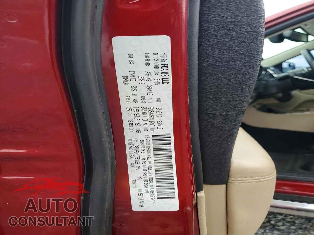 DODGE DURANGO 2015 - 1C4RDHAG4FC953128