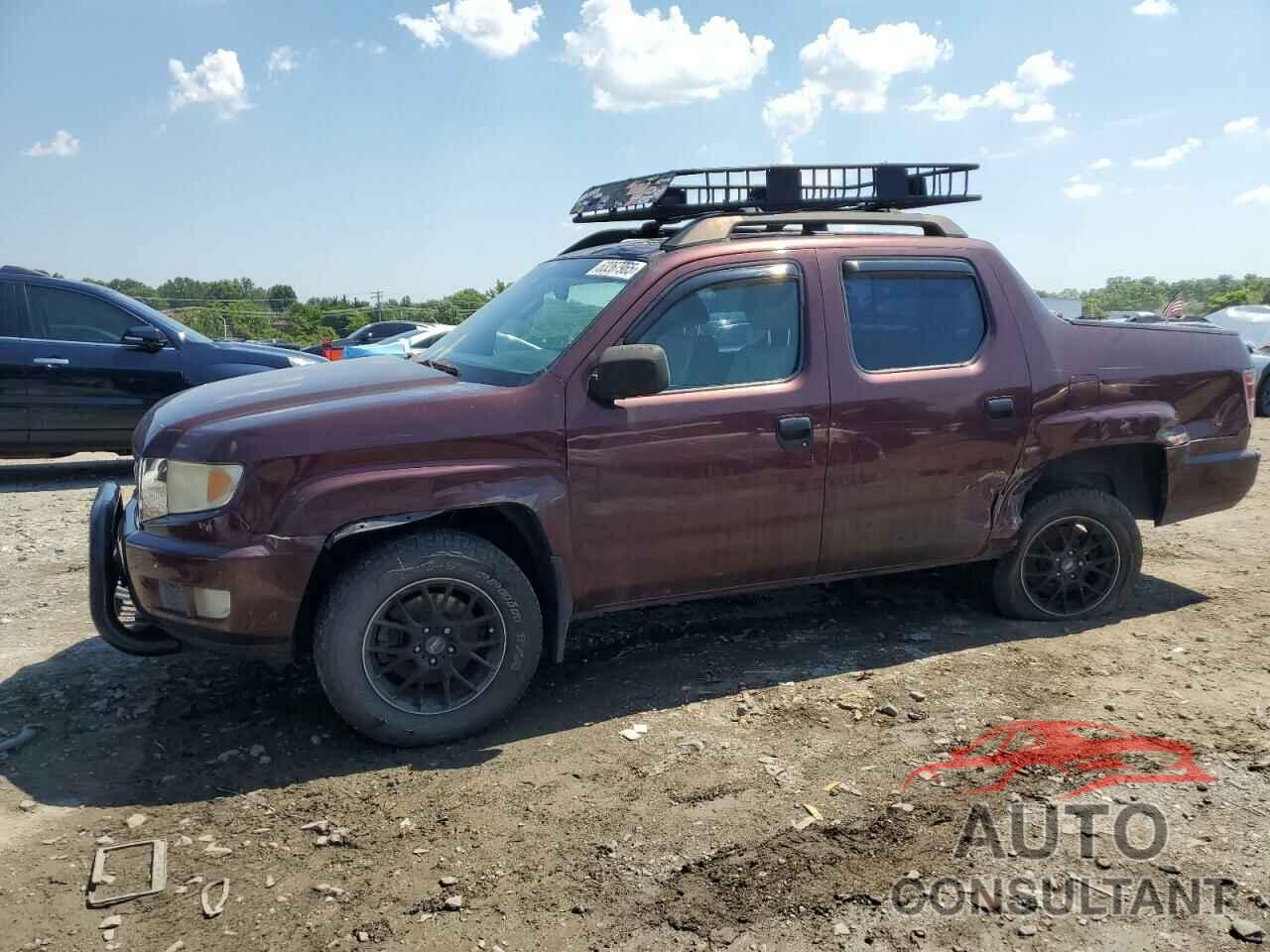HONDA RIDGELINE 2009 - 5FPYK16219B102196