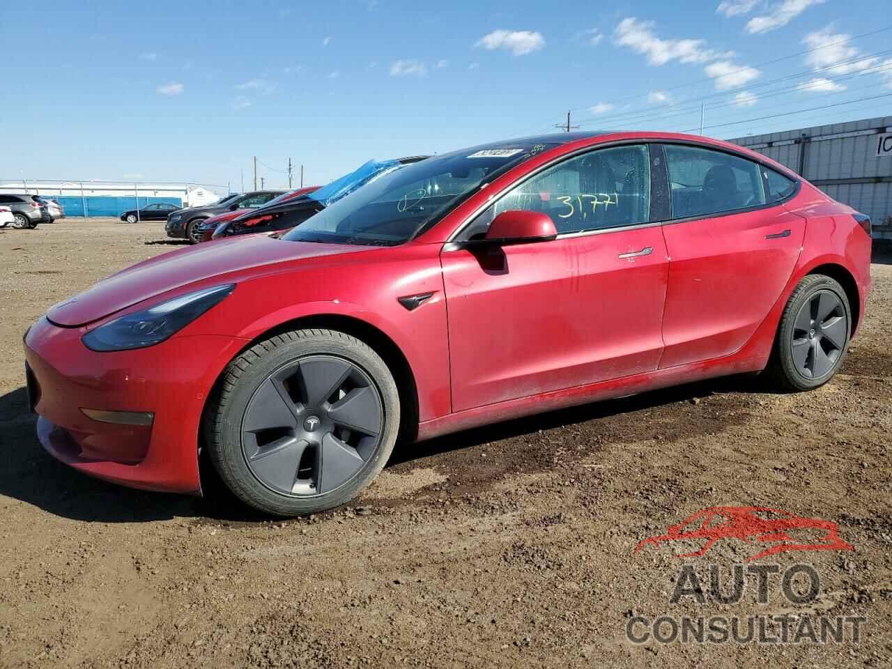 TESLA MODEL 3 2022 - 5YJ3E1EB4NF190988