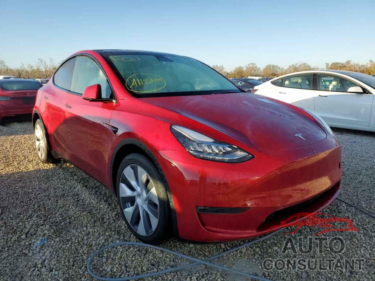 TESLA MODEL Y 2021 - 5YJYGDEE4MF088763
