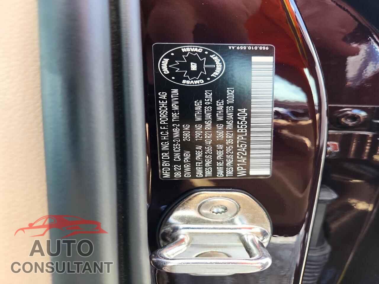 PORSCHE MACAN 2023 - WP1AF2A57PLB55404