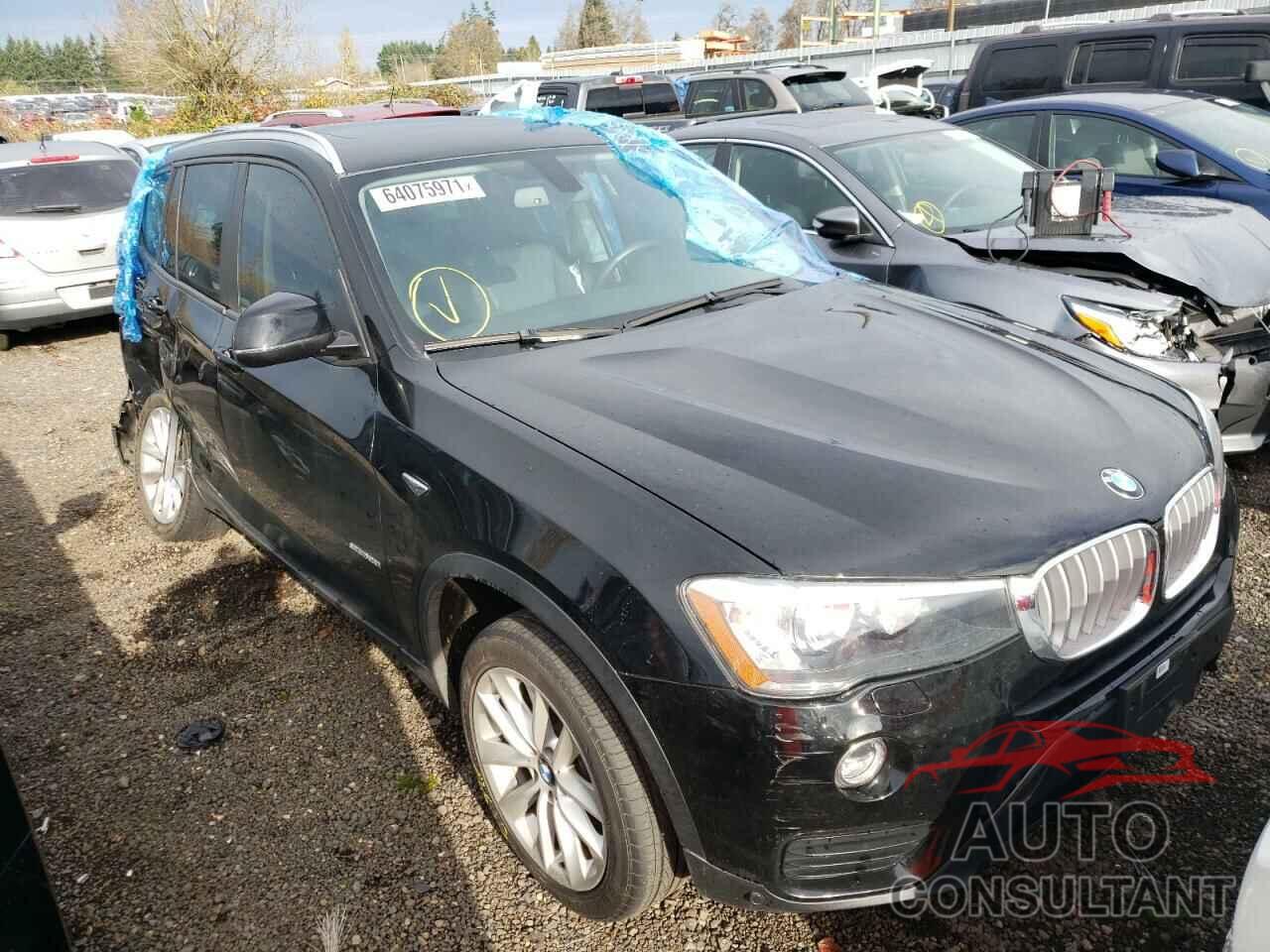 BMW X3 2016 - 5UXWZ7C57G0R33323