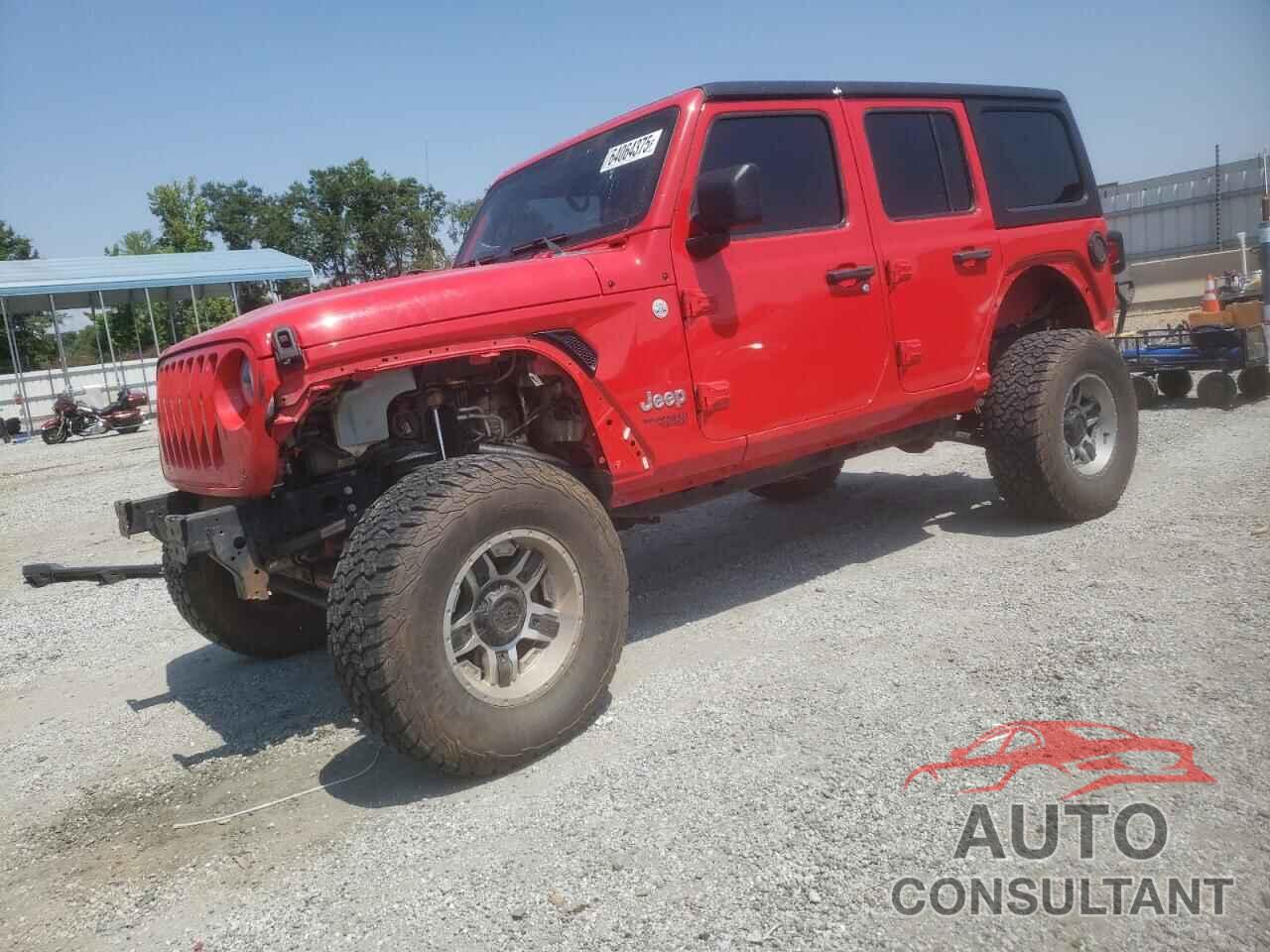 JEEP WRANGLER 2018 - 1C4HJXDN6JW198418