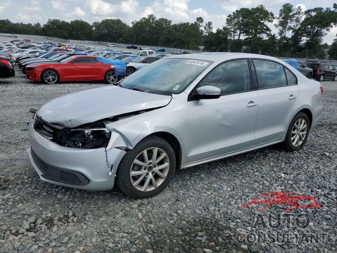 VOLKSWAGEN JETTA 2012 - 3VWDX7AJ1CM389131