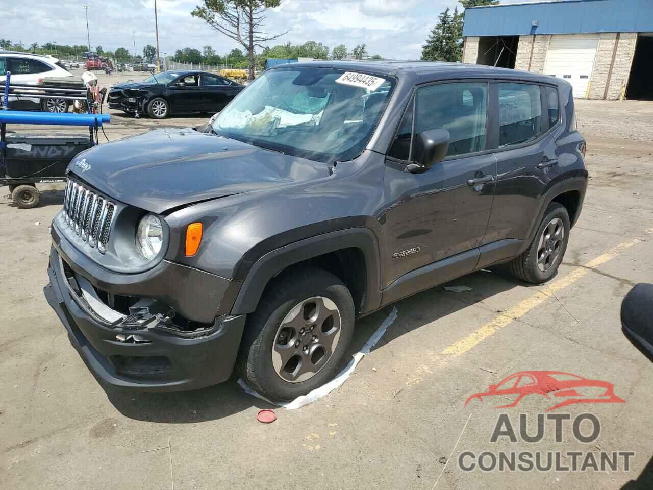 JEEP RENEGADE 2016 - ZACCJBAT8GPD30004