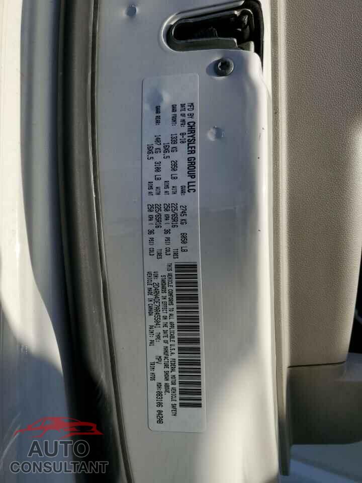 DODGE CARAVAN 2010 - 2D4RN4DE7AR455041
