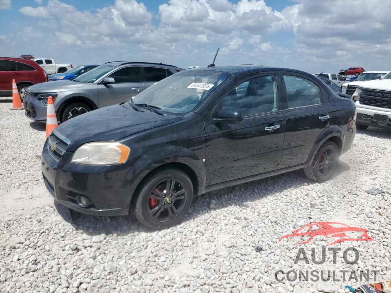 CHEVROLET AVEO 2009 - KL1TG56E69B649237