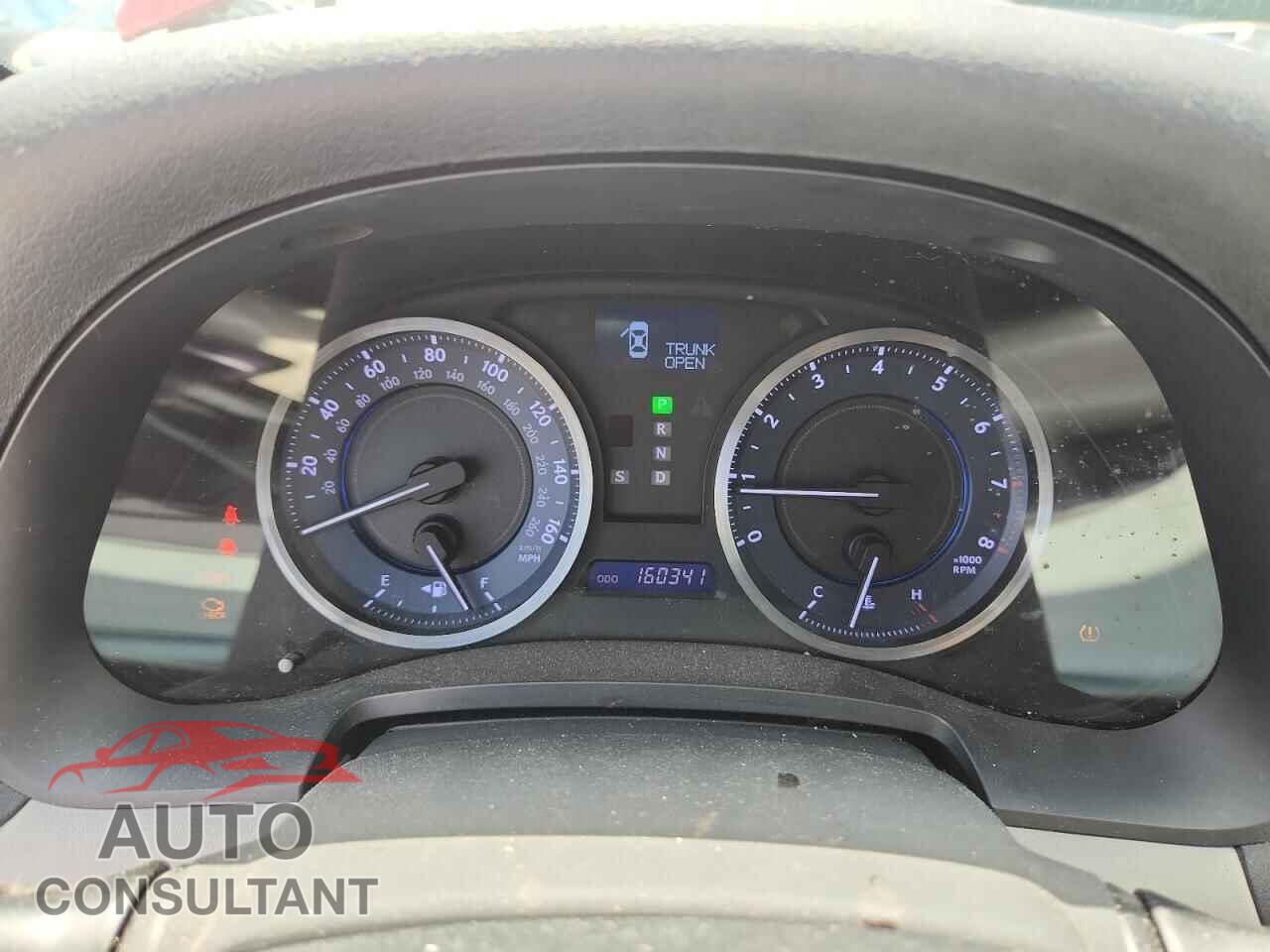 LEXUS IS 2012 - JTHBF5C29C5168520
