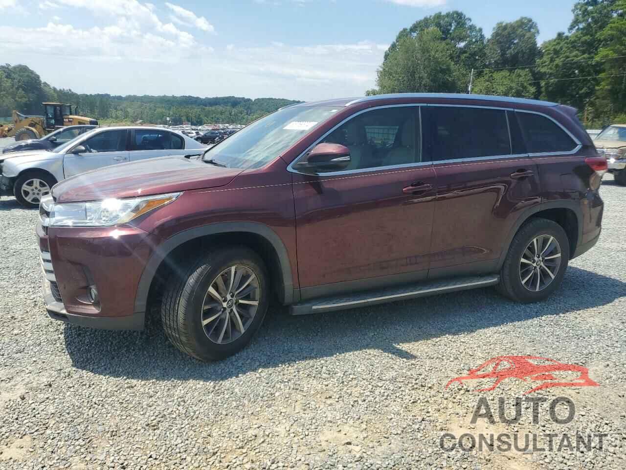 TOYOTA HIGHLANDER 2019 - 5TDKZRFH1KS316460