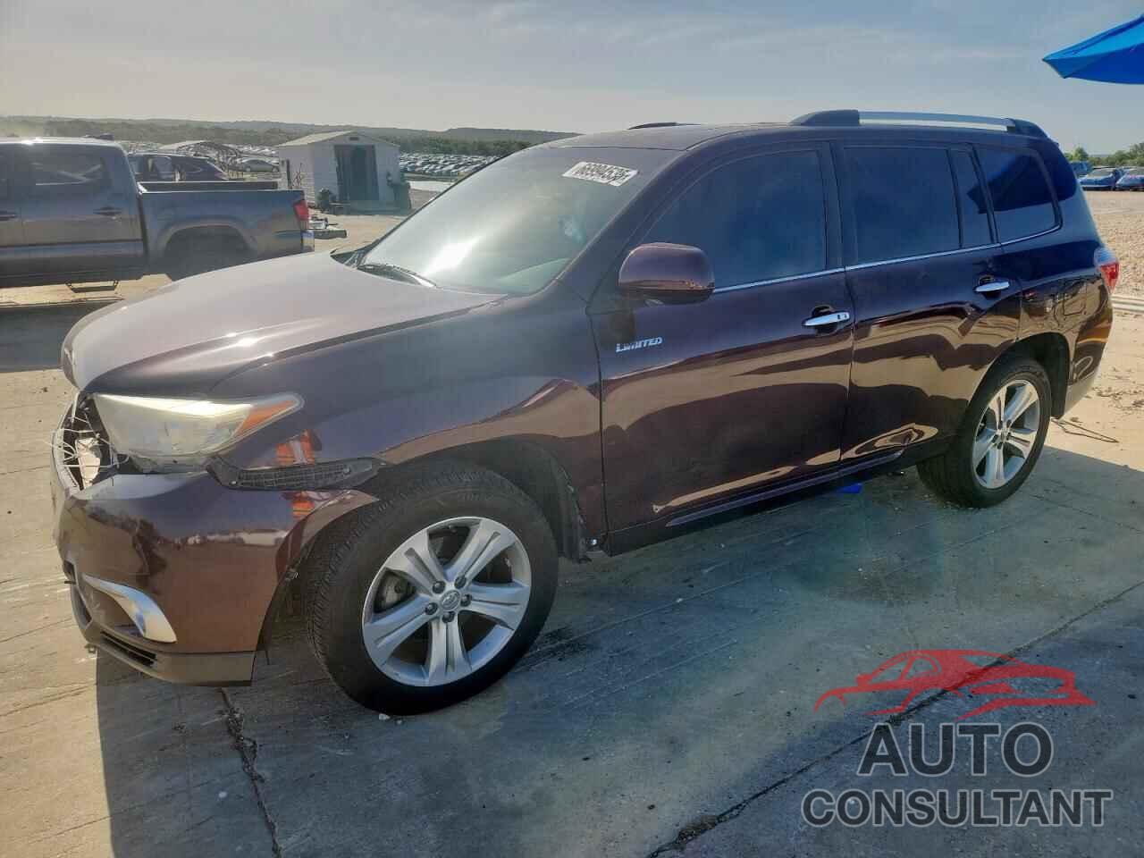 TOYOTA HIGHLANDER 2012 - 5TDYK3EH3CS073037
