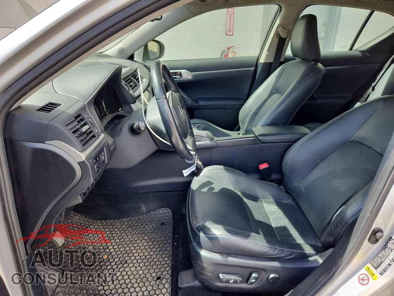 LEXUS CT 200 2012 - JTHKD5BH7C2100729