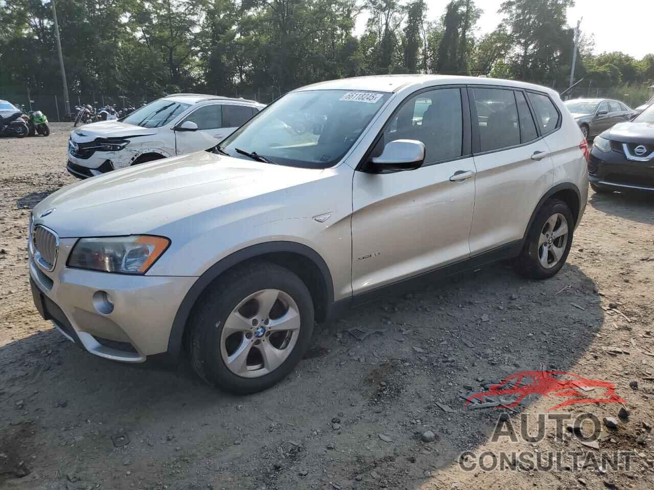 BMW X3 2012 - 5UXWX5C55CL728568