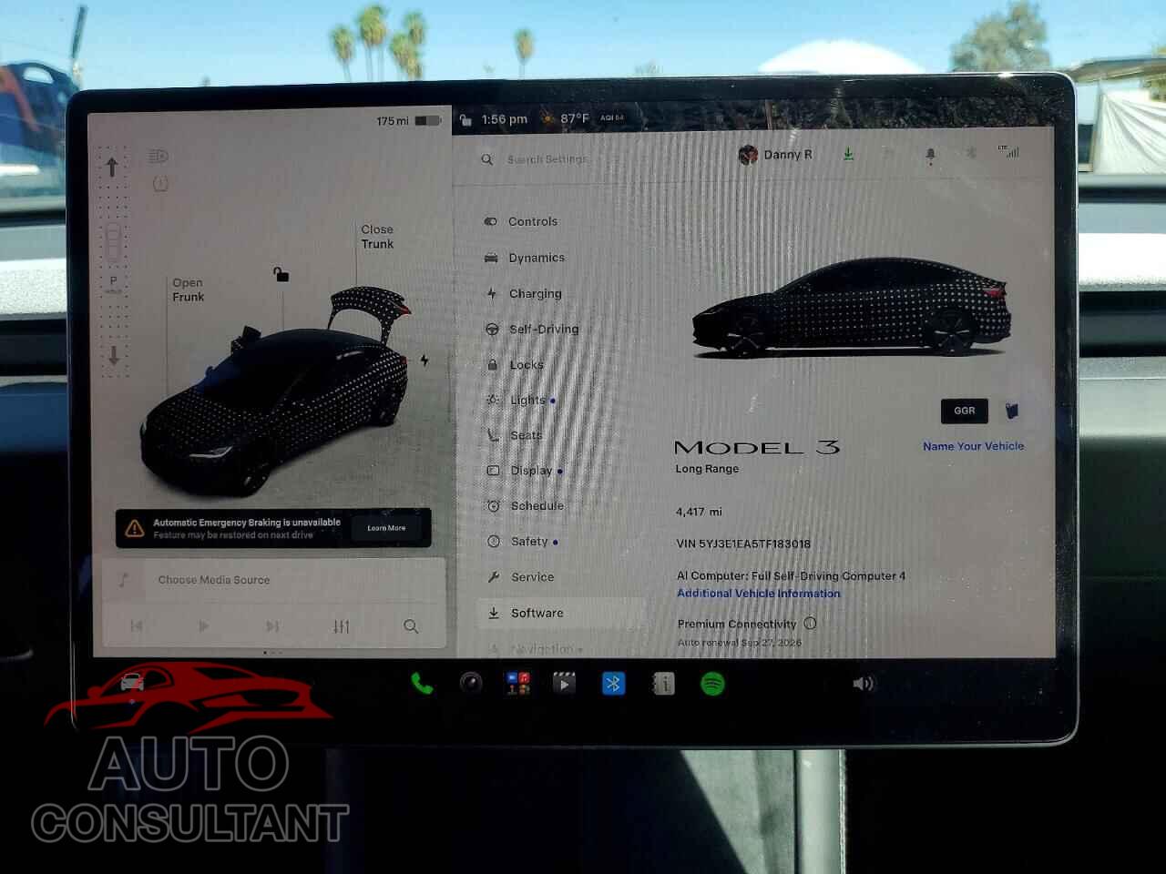 TESLA MODEL 3 2026 - 5YJ3E1EA5TF183018