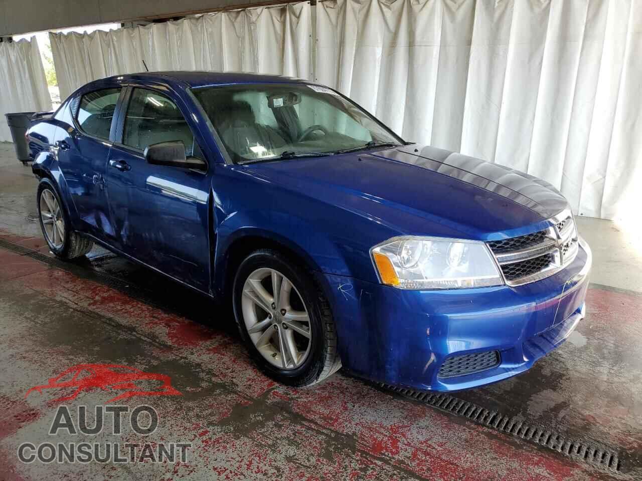 DODGE AVENGER 2013 - 1C3CDZAG4DN614287