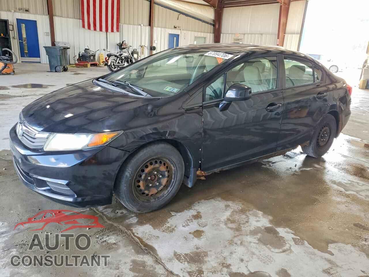 HONDA CIVIC 2012 - 19XFB2F8XCE365116