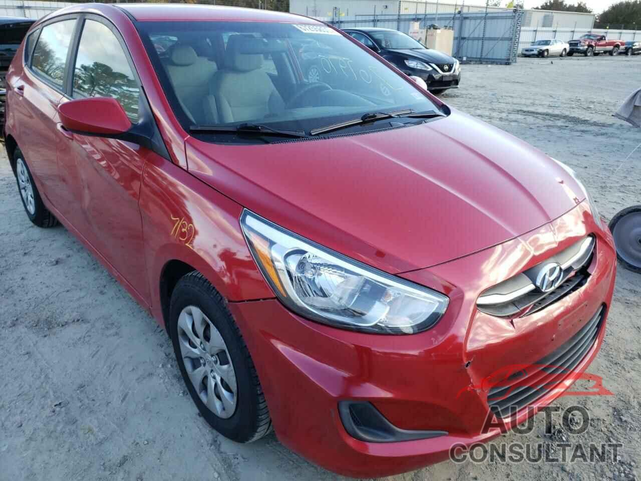 HYUNDAI ACCENT 2017 - KMHCT5AE9HU342817
