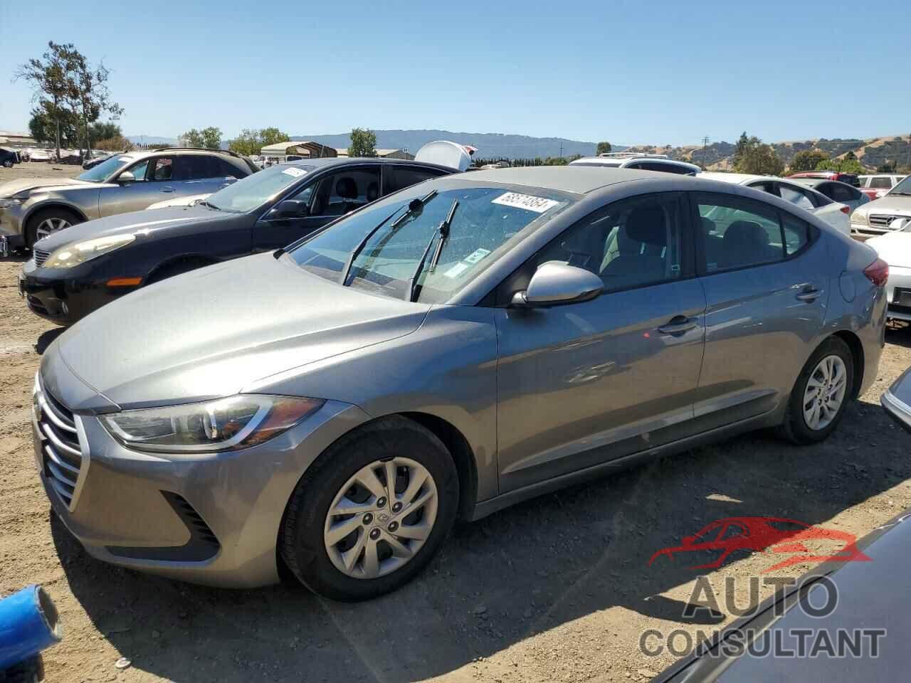 HYUNDAI ELANTRA 2017 - KMHD74LF4HU408750