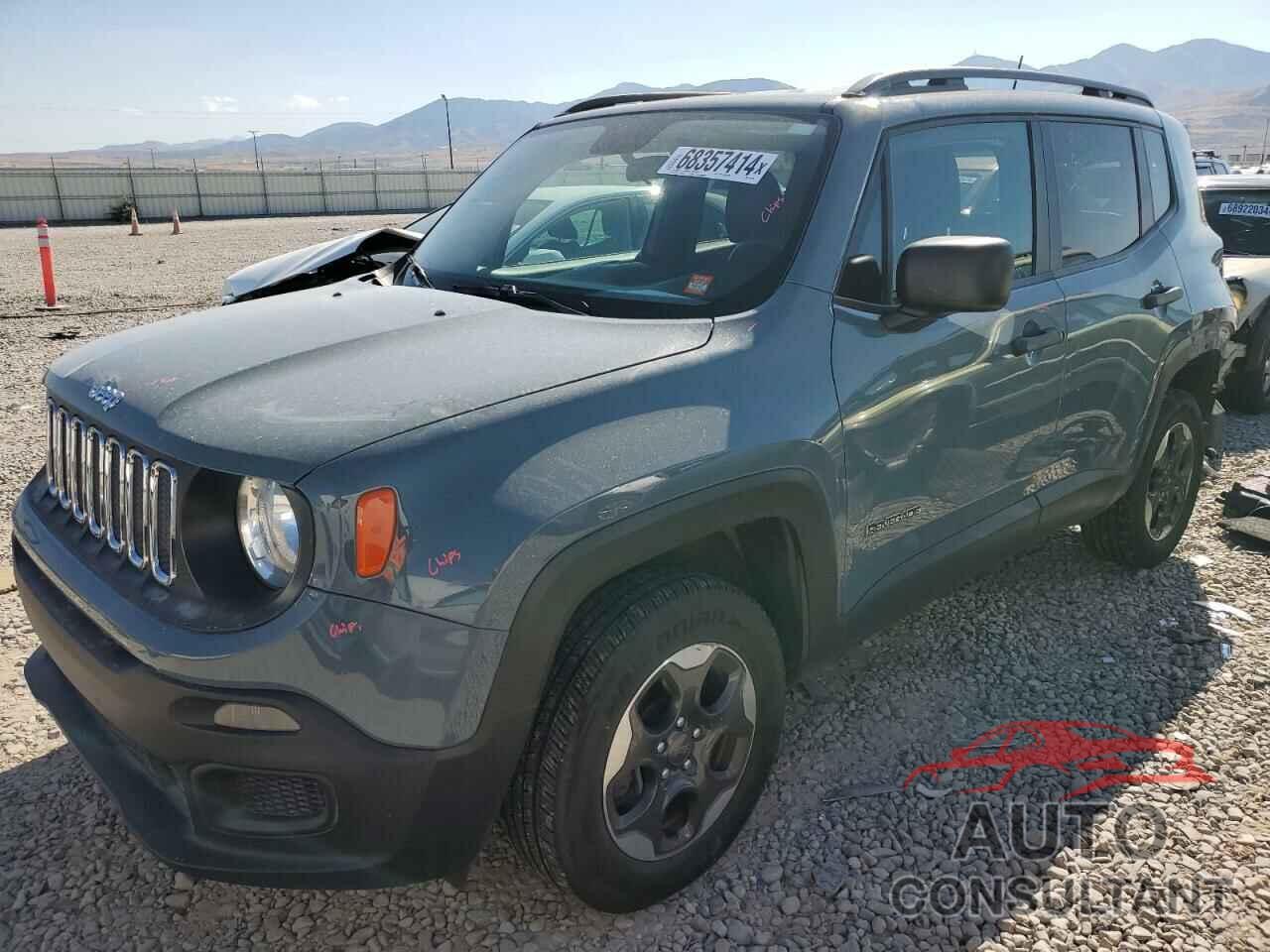 JEEP RENEGADE 2017 - ZACCJBAB8HPG01524