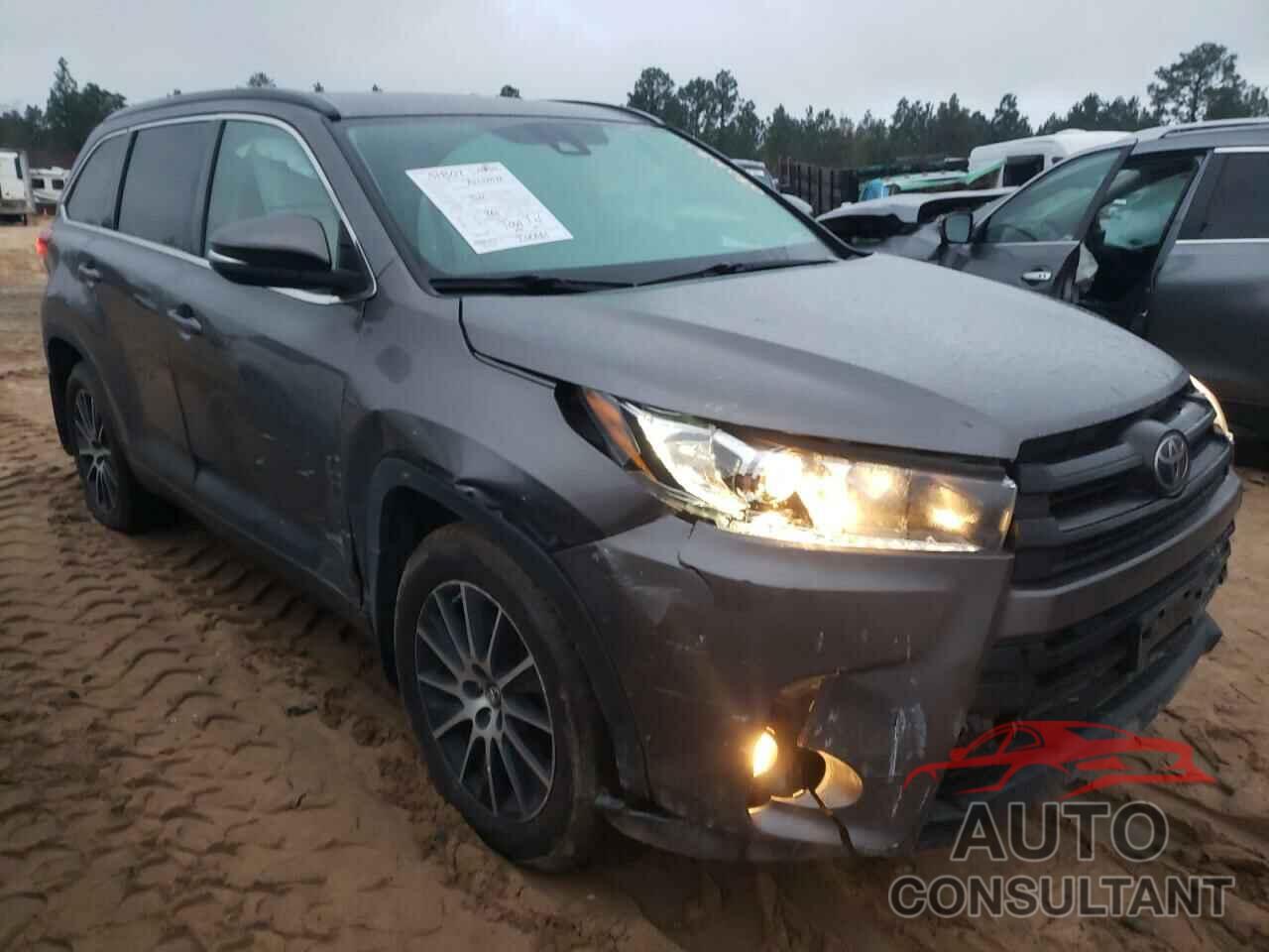 TOYOTA HIGHLANDER 2017 - 5TDJZRFH8HS402983